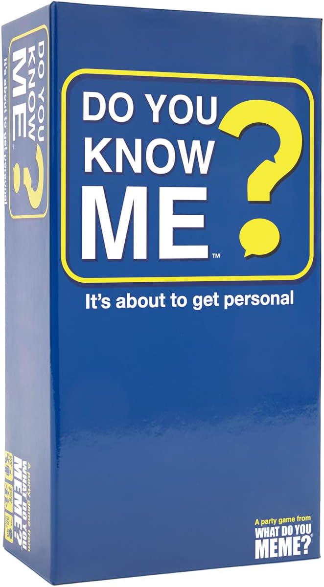 WHAT DO YOU MEME? Do You Know Me? - The Party Game That Puts You and Your Friends in The Hot Seat WHAT DO YOU MEME? Do You Know Me? - The Party Game That Puts You and Your Friends in The Hot Seat